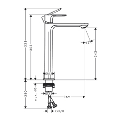 HansGrohe Rebris E - 72583000 - 2