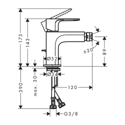 HansGrohe Rebris S - 72212670 - 2