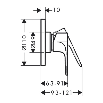 HansGrohe Rebris S - 72648000 - 2