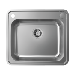 HansGrohe S41 S412 - F500 Gömme Eviye 500 - 43336800 - HANSGROHE