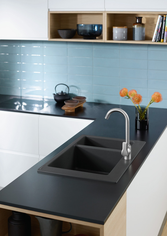 HansGrohe S51 S510 - F635 Ankastre Eviye 180/450 - 43315290 - 4