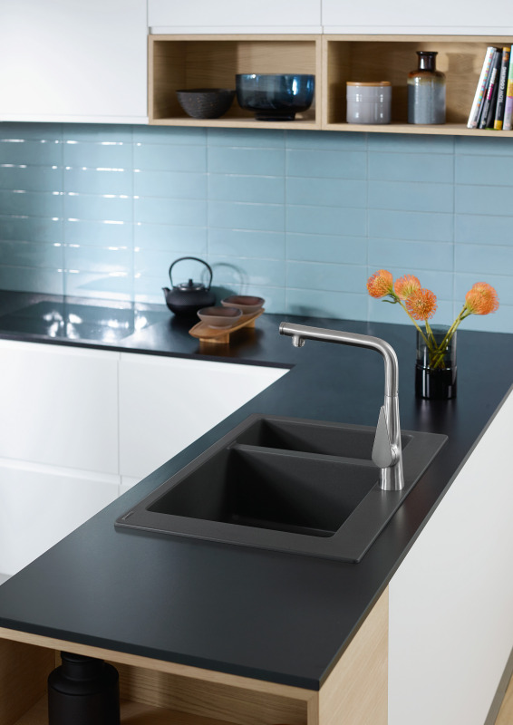 HansGrohe S51 S510 - F635 Ankastre Eviye 180/450 - 43315290 - 5