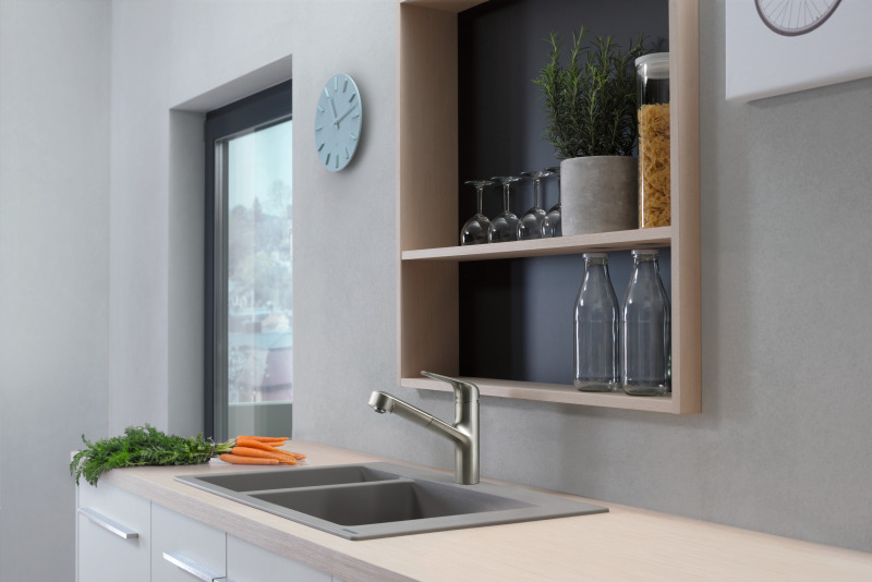 HansGrohe S51 S510 - F635 Ankastre Eviye 180/450 - 43315380 - 7