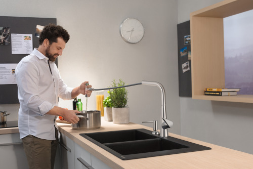 HansGrohe S51 S510 - F770 Ankastre Eviye 370/370 - 43316170 - 5