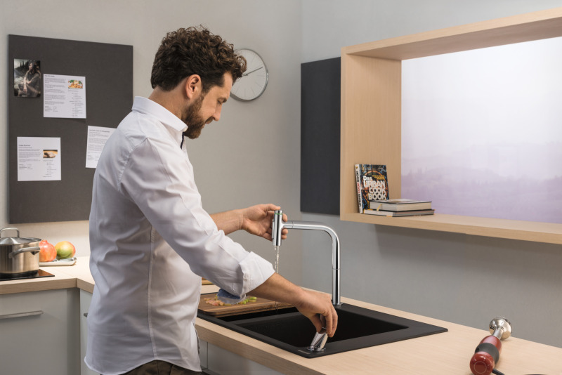 HansGrohe S51 S510 - F770 Ankastre Eviye 370/370 - 43316170 - 9