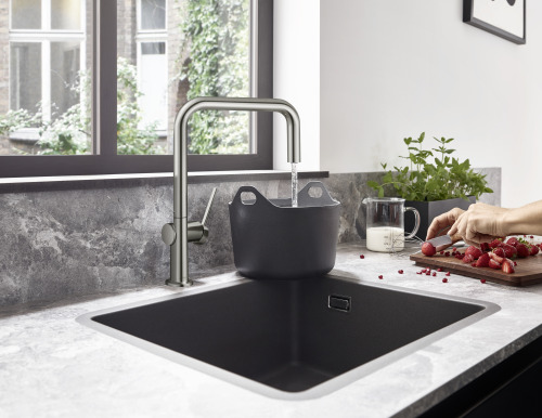 HansGrohe S51 S510 - U450 Tezgah Altı Eviye 450 - 43431290 - 3