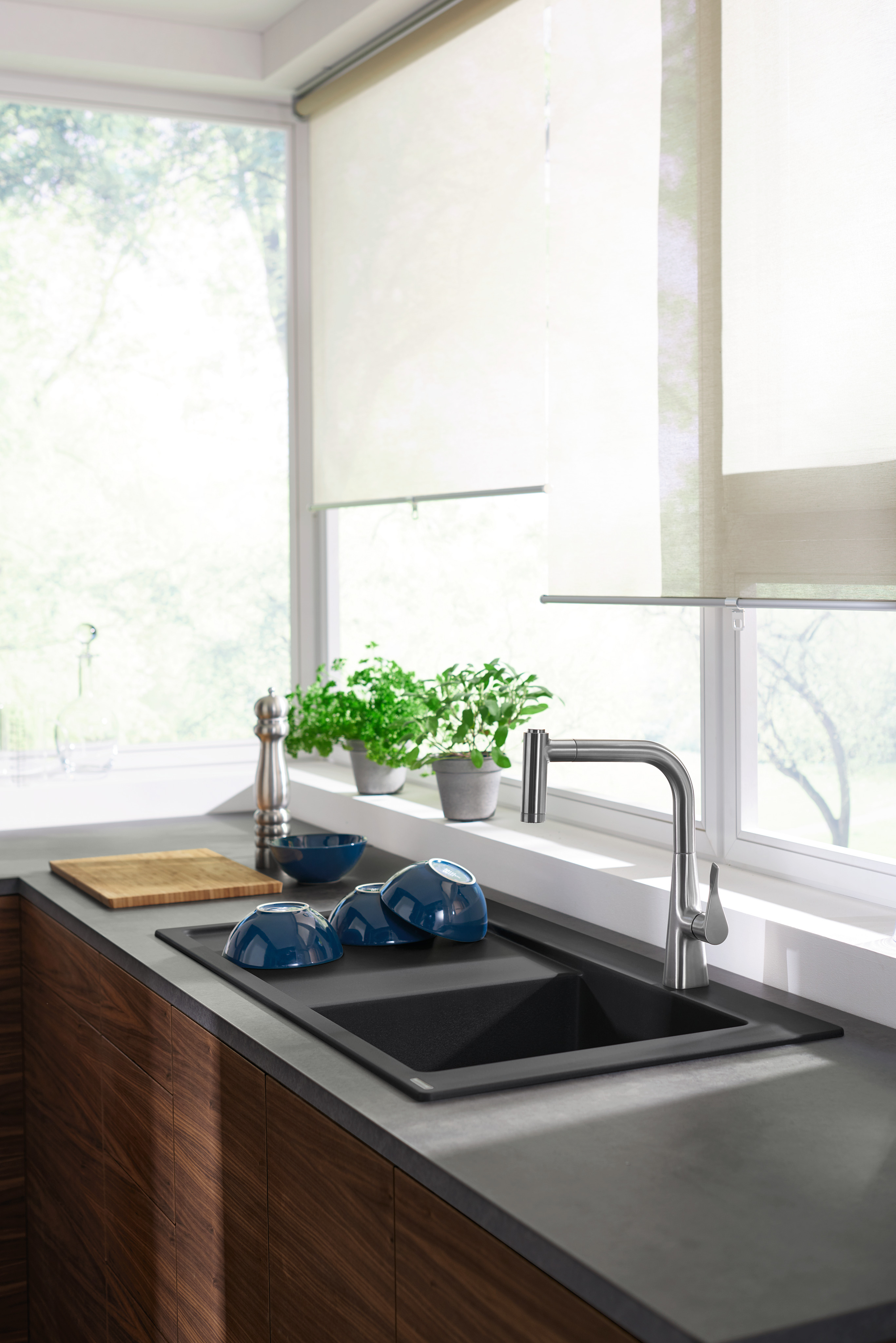 HansGrohe S51 S514 - F450 Ankastre Eviye 450, Damlalıklı - 43314290 - 6