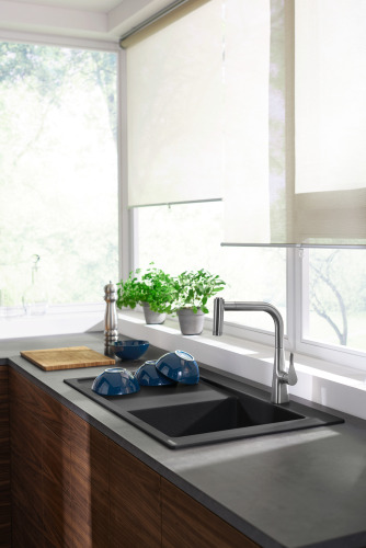 HansGrohe S51 S514 - F450 Ankastre Eviye 450, Damlalıklı - 43314290 - 6