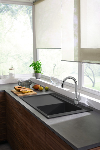HansGrohe S51 S514 - F450 Ankastre Eviye 450, Damlalıklı - 43314290 - 8