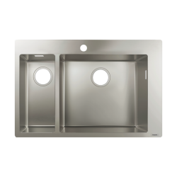 HansGrohe S71 S711 - F655 Ankastre Eviye 180/450 - 43309800 - HANSGROHE