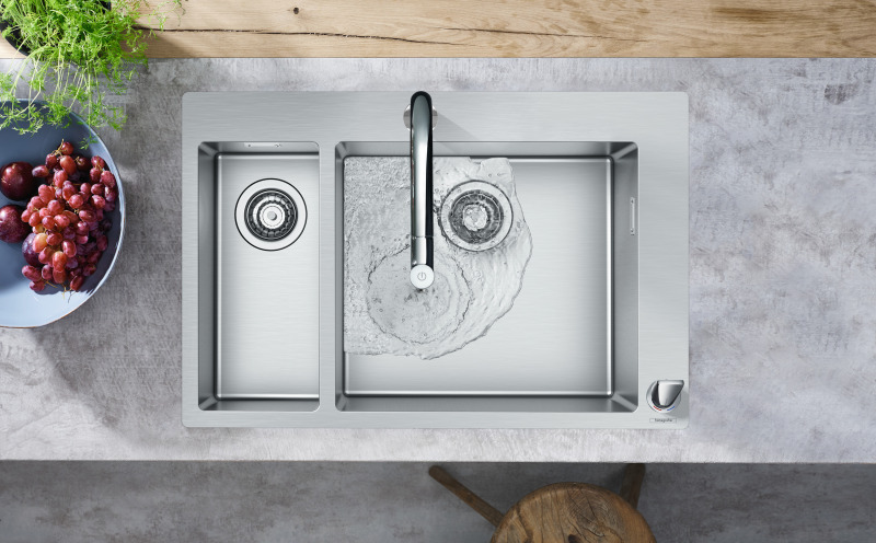 HansGrohe S71 S711 - F655 Ankastre Eviye 180/450 - 43309800 - 2