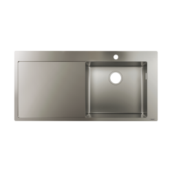 HansGrohe S71 S715 - F450 Ankastre Eviye 450, Damlalıklı - 43306800 - HANSGROHE