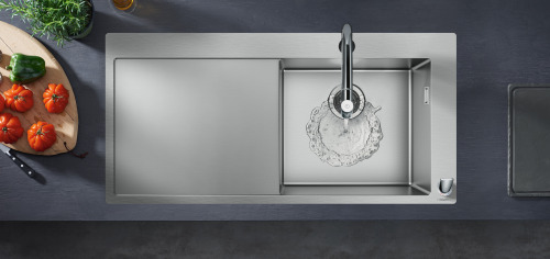 HansGrohe S71 S715 - F450 Ankastre Eviye 450, Damlalıklı - 43306800 - 2