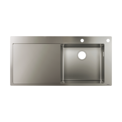 HansGrohe S71 S717 - F450 Ankastre Eviye 450, Damlalıklı - 43307800 - HANSGROHE