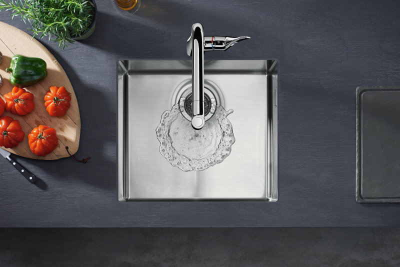 HansGrohe S71 S719 - U450 Tezgah Altı Eviye 450 - 43426800 - 3