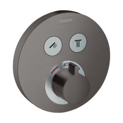 HansGrohe Showerselect S Termostat Ankastre Montaj, 2 Çıkış İçin - 15743340 - HANSGROHE