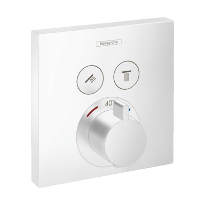HansGrohe Showerselect Termostatik Batarya, Ankastre, 2 Çıkış İçin - 15763700 - 1