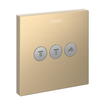 HansGrohe Showerselect Valf Ankastre Montaj, 3 Çıkış İçin - 15764140 - 1