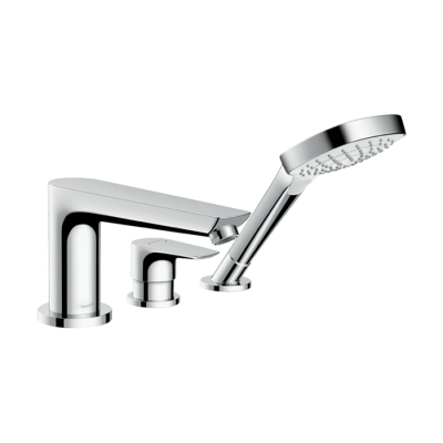 HansGrohe Talis E 3 - Delikli Küvet Kenarı Banyo Bataryası - 71730000 - 1