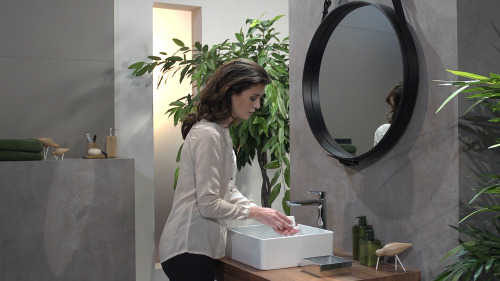 HansGrohe Talis E Tek Kollu Lavabo Bataryası 240 Kumandalı - 71716000 - 4
