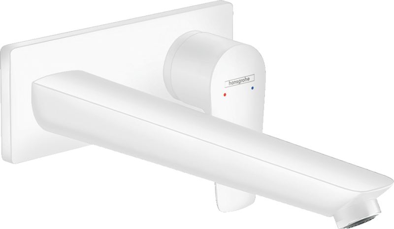 HansGrohe Talis E Tek Kollu Lavabo Bataryası Ankastre Duvara Monte, 22.5 Cm Gaga İle - 71734700 - 1