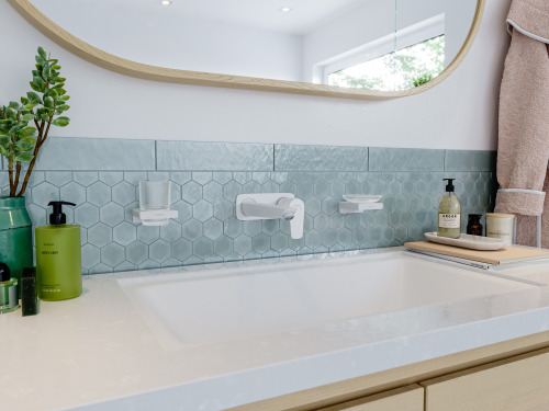 HansGrohe Talis E Tek Kollu Lavabo Bataryası Ankastre Duvara Monte, 22.5 Cm Gaga İle - 71734700 - 2