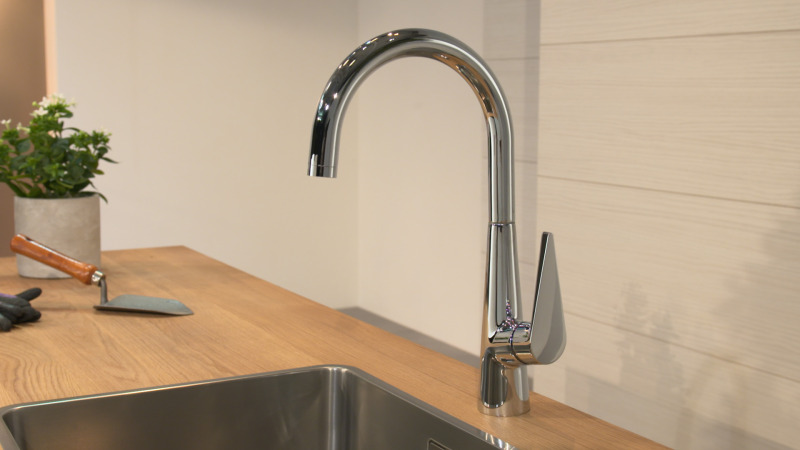 HansGrohe Talis M51 Tek Kollu Eviye Bataryası 260, 1Jet - 72810000 - 2