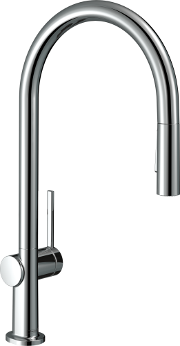 HansGrohe Talis M54 Tek Kollu Eviye Bataryası 210, Çekilebilir El Duşu, 2Jet - 72800000 