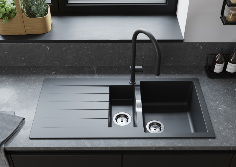 HansGrohe Talis M54 Tek Kollu Eviye Bataryası 210, Çekilebilir Gaga, 1Jet, Sbox - 72803670 - 3