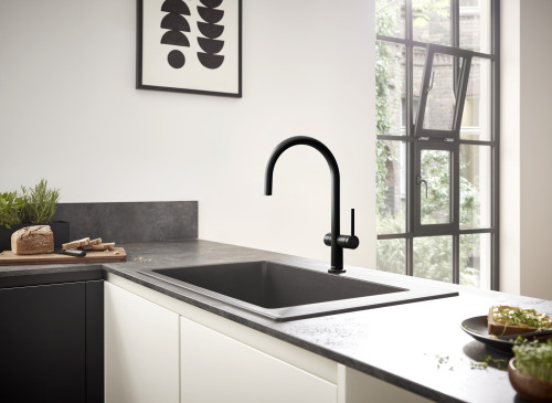 HansGrohe Talis M54 Tek Kollu Eviye Bataryası 220, Açma - Kapama Valfi, 1Jet - 72805670 - 2