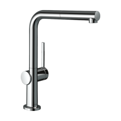 HansGrohe Talis M54 Tek Kollu Eviye Bataryası 270, Çekilebilir Gaga, 1Jet, Sbox - 72809000 