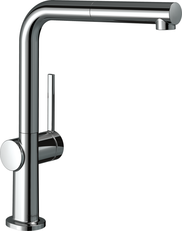 HansGrohe Talis M54 Tek Kollu Eviye Bataryası 270, Çekilebilir Gaga, 1Jet, Sbox - 72809000 - 1