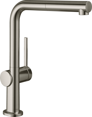HansGrohe Talis M54 Tek Kollu Eviye Bataryası 270, Çekilebilir Gaga, 1Jet, Sbox - 72809800 