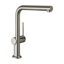 HansGrohe Talis M54 Tek Kollu Eviye Bataryası 270, Çekilebilir Gaga, 1Jet, Sbox - 72809800 