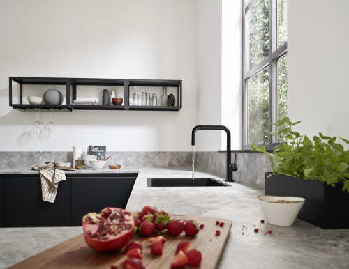HansGrohe Talis M54 Tek Kollu Eviye Bataryası U 220, 1Jet - 72806670 