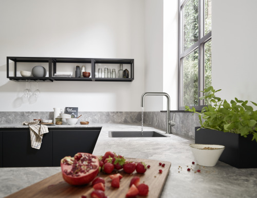 HansGrohe Talis M54 Tek Kollu Eviye Bataryası U 220, 1Jet - 72806800 