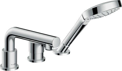 HansGrohe Talis S 3 - Delikli Küvet Kenarı Tek Kollu Banyo Bataryası - 72416000 - HANSGROHE