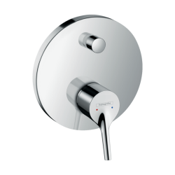 HansGrohe Talis S Tek Kollu Banyo Bataryası Ankastre Montaj, Karışım Güvenliği En 717'Ye Göre - 72406000 - HANSGROHE