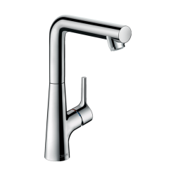 HansGrohe Talis S Tek Kollu Lavabo Bataryası 210 Kumandalı, Döner Gaga İle - 72105000 - HANSGROHE