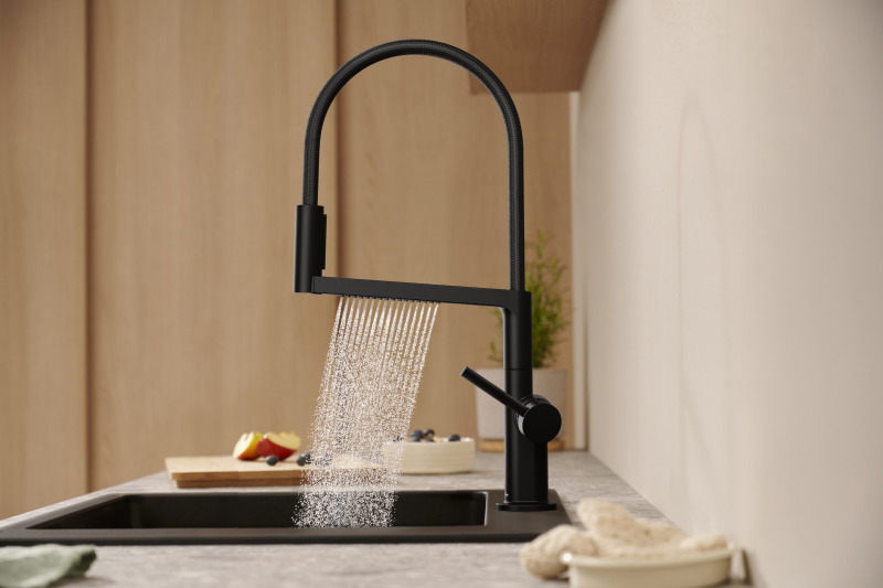 Hansgrohe Talis Select M54 PowderSpray Tek kollu mutfak bataryası Semi-Pro, 3jet - 72861670 - 5