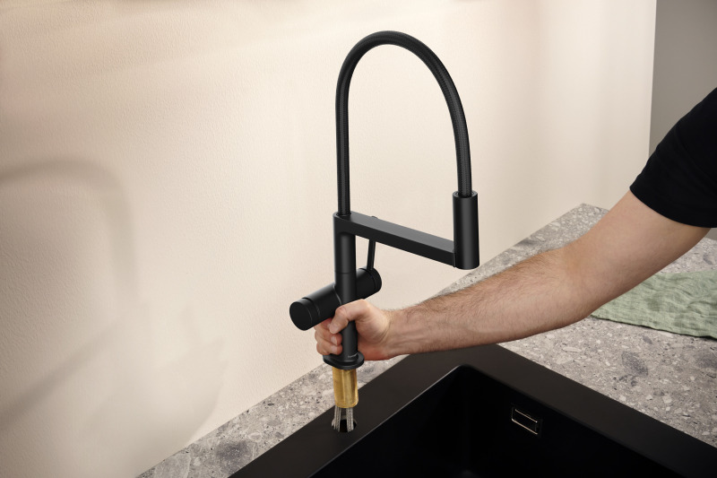Hansgrohe Talis Select M54 PowderSpray Tek kollu mutfak bataryası Semi-Pro, 3jet - 72861670 - 6