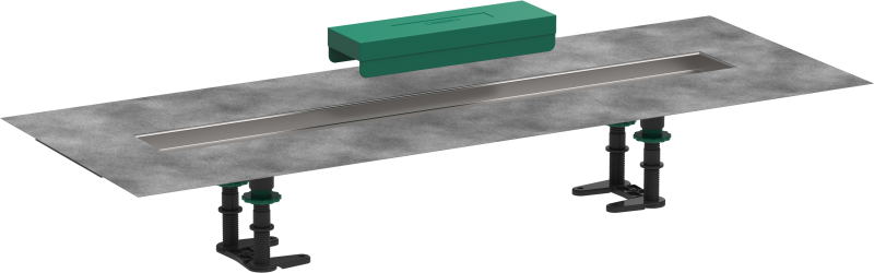 HansGrohe Ubox Universal İç Set Linear Duş Kanalı İçin Standart Kurulum - 1001180 - 10