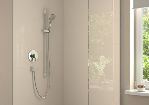 HansGrohe Unica Duş Barı S Puro 90 Cm, Duş Hortumu İle - 28631000 - 2