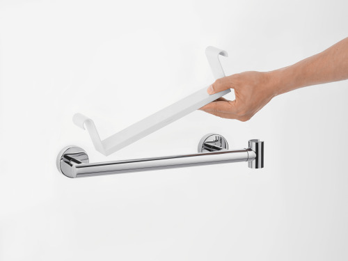 HansGrohe Unica Tutamak Comfort, Raf Ve Duş Askısı İle - 26328400 - 2