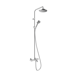 HansGrohe Vernis Blend Duş Kolonu 200 1Jet, Banyo Termostatı İle - 26274000 - 1