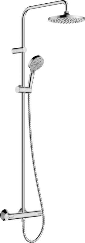 HansGrohe Vernis Blend Duş Kolonu 200 1Jet, Ecosmart, Termostatı İle - 26089000 - HANSGROHE