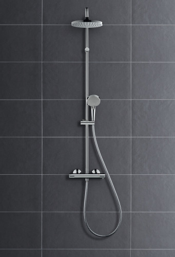 HansGrohe Vernis Blend Duş Kolonu 200 1Jet, Termostat İle - 26276000 - 3