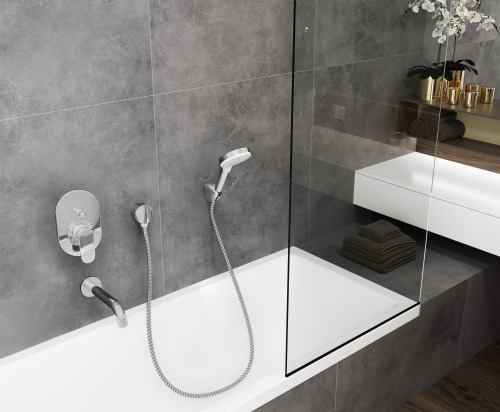 HansGrohe Vernis Blend Tek Kollu Banyo Bataryası Ankastre Montaj - 71449000 - 2