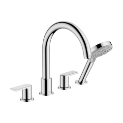 HansGrohe Vernis Shape 4 - Delikli Küvet Kenarı Banyo Bataryası - 71459000 - 1