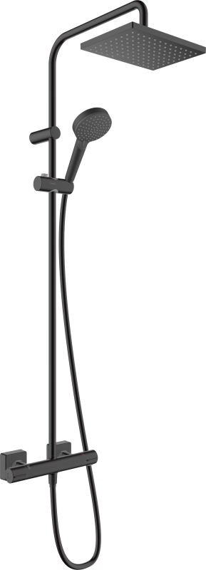 HansGrohe Vernis Shape Duş Kolonu 230 1Jet, Ecosmart, Termostatı İle - 26097670 - 1